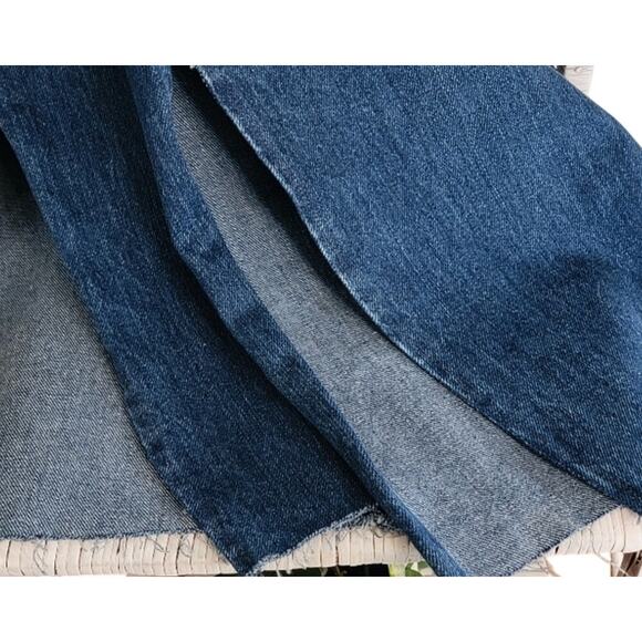 NWT Women's Size 22 ASOS Jeans Curve Rebel Remo Split Hem Mom Jeans - Picture 2 of 6